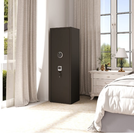 Heavy Duty Biometric Gun Safe With Adjustable Stand