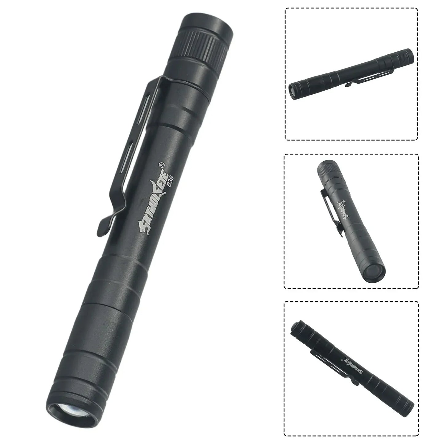 Yellow/ White Dual Light Mini Pen for Self Defense