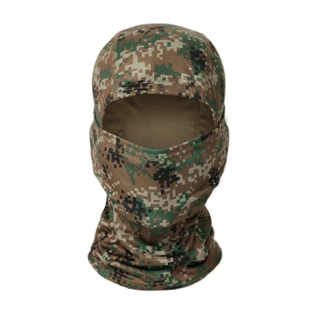 Cagoule tactique camouflage masque intégral CS Wargame armée chasse cyclisme sport casque doublure casquette militaire Multicam CP écharpe