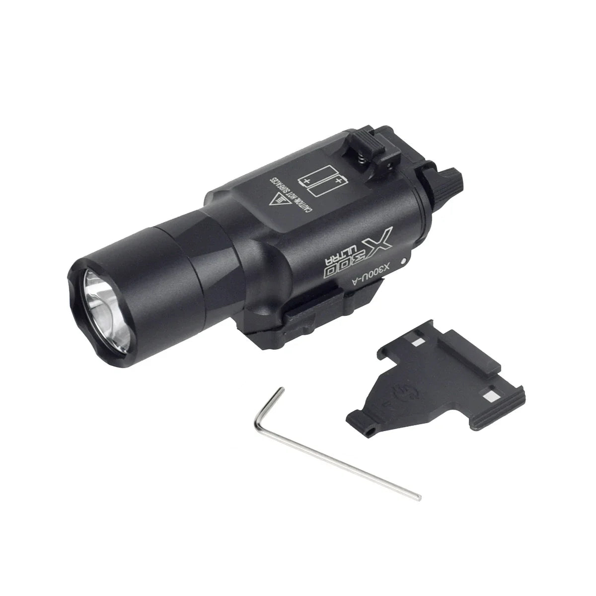 US Warehouse Tactical Surefire X300 Ultra Pistolet Pistolet X300U Pistolet SF Scout Lampe de poche pour Glock 17 19 CZ-75 Lampes d'armes
