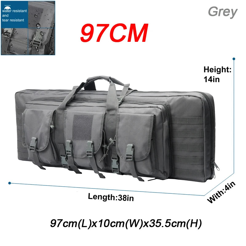 32 38 42 inch Double Rifle Case Tactical Gun Case Rifle & Pistol
