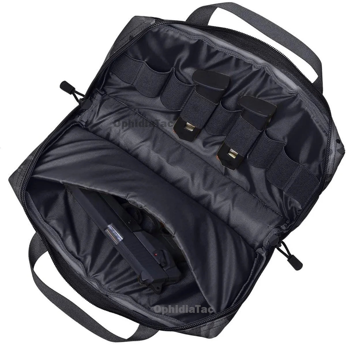 Pistol Gun Case for Glock 17 PX4 G2C Shockproof Padded Magazine Pouch Universal Handgun Bag