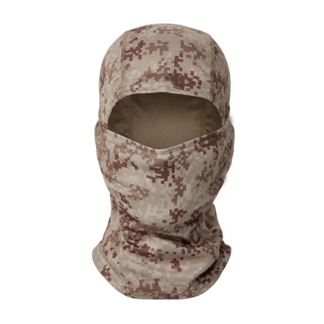 Cagoule tactique camouflage masque intégral CS Wargame armée chasse cyclisme sport casque doublure casquette militaire Multicam CP écharpe