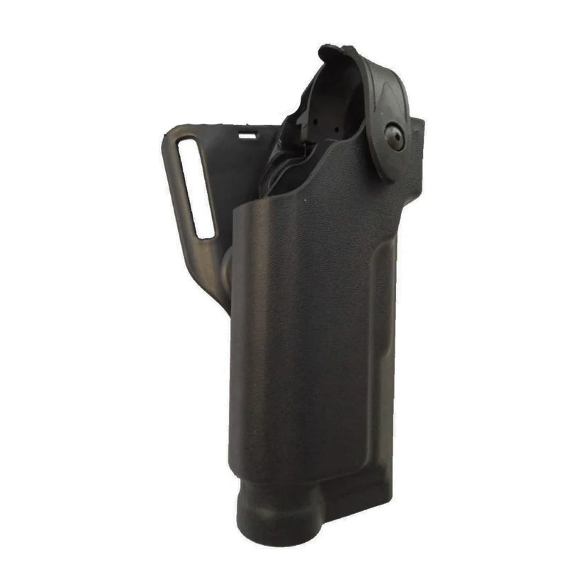 Beretta M9 92 96 Tactical Gun Belt Holster Molded For Rail Flashlight