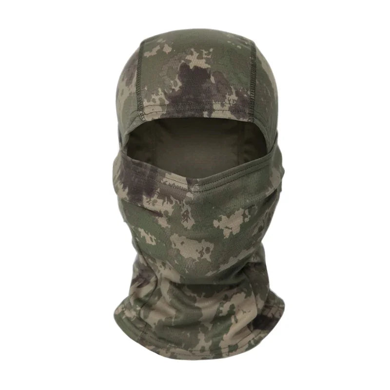 Cagoule tactique camouflage masque intégral CS Wargame armée chasse cyclisme sport casque doublure casquette militaire Multicam CP écharpe