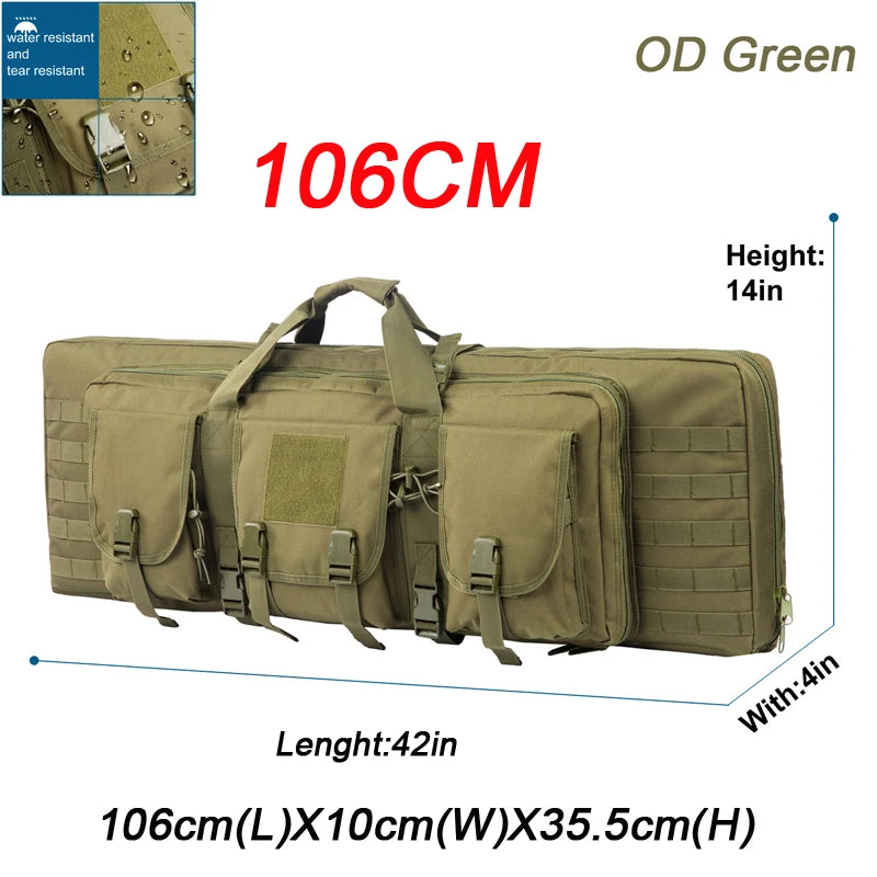 32 38 42 inch Double Rifle Case Tactical Gun Case Rifle & Pistol