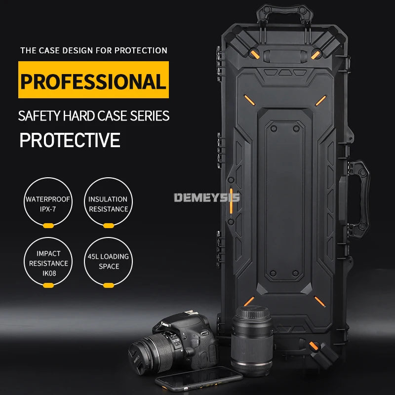 Hard Shell Rifle Case With Wheels