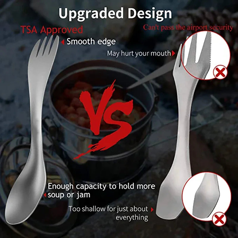 Ultra-light Titanium Utensil