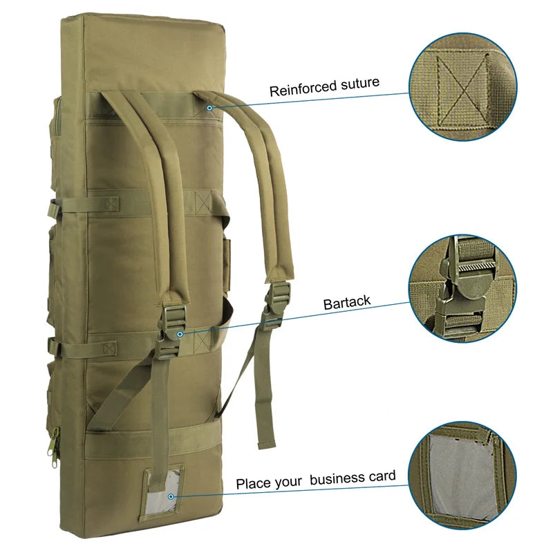 32 38 42 inch Double Rifle Case Tactical Gun Case Rifle & Pistol