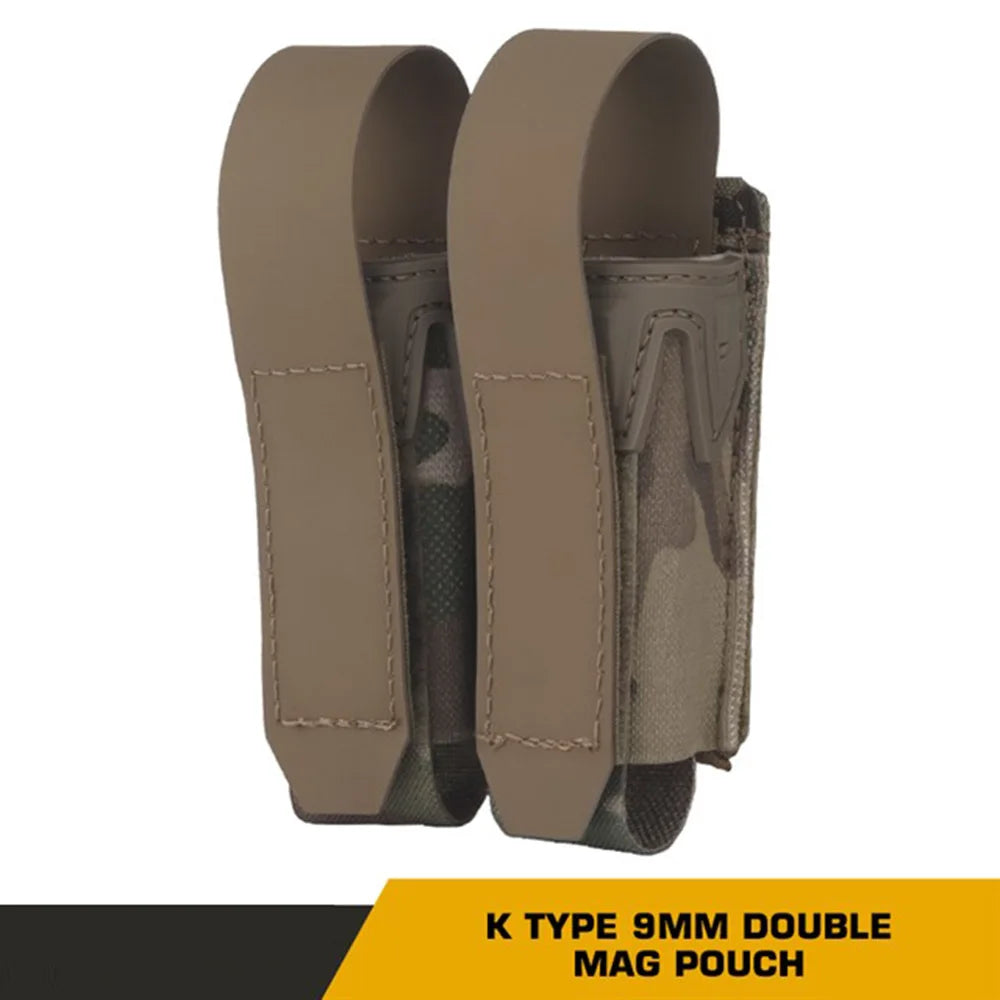Pochette universelle pour chargeur double avec housse de protection