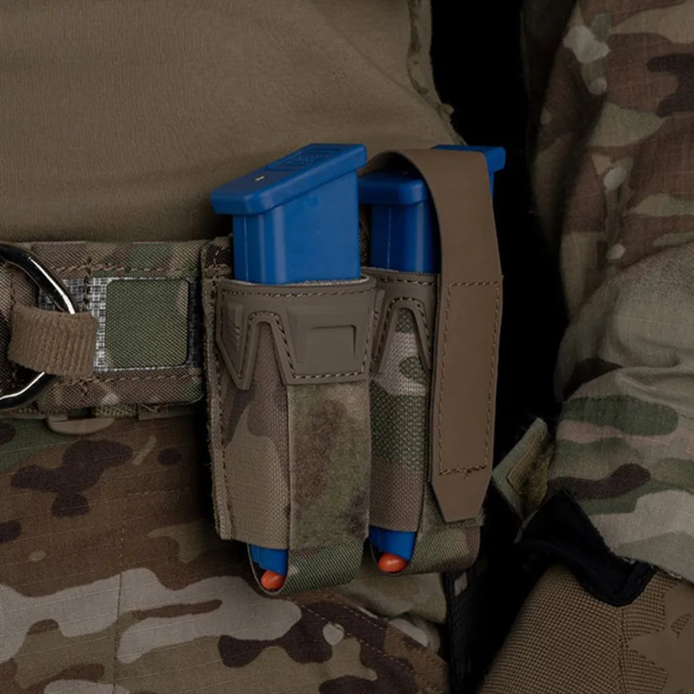 Pochette universelle pour chargeur double avec housse de protection