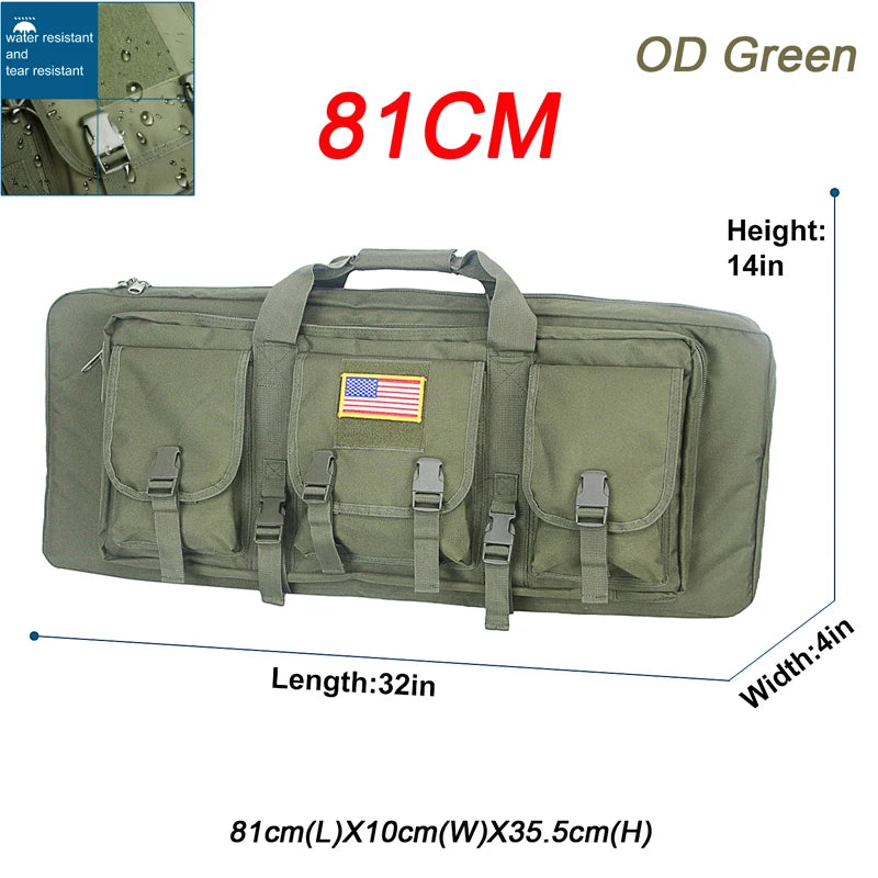 32 38 42 inch Double Rifle Case Tactical Gun Case Rifle & Pistol
