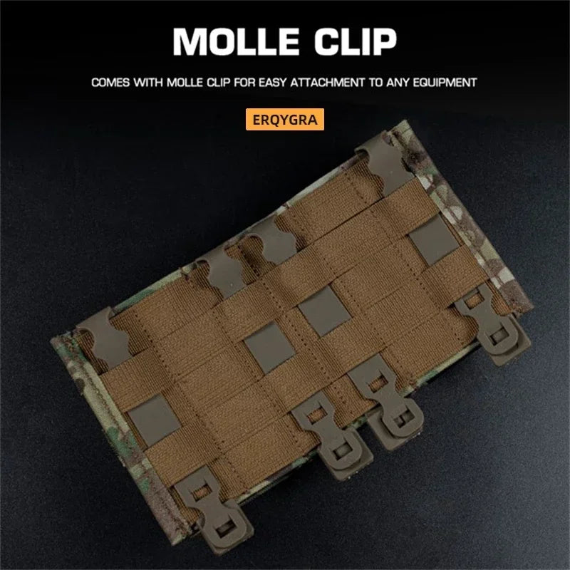 Tactical Triple Mag Pouch With Molle Clip