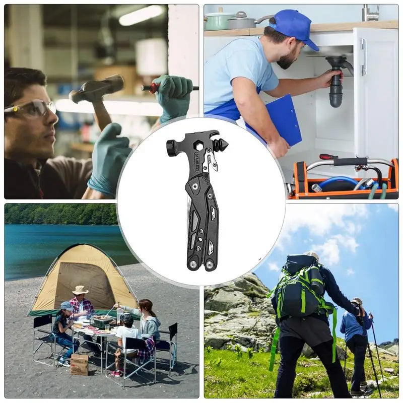 Safety Hammer /Seat Belt Cutter Multi-tool