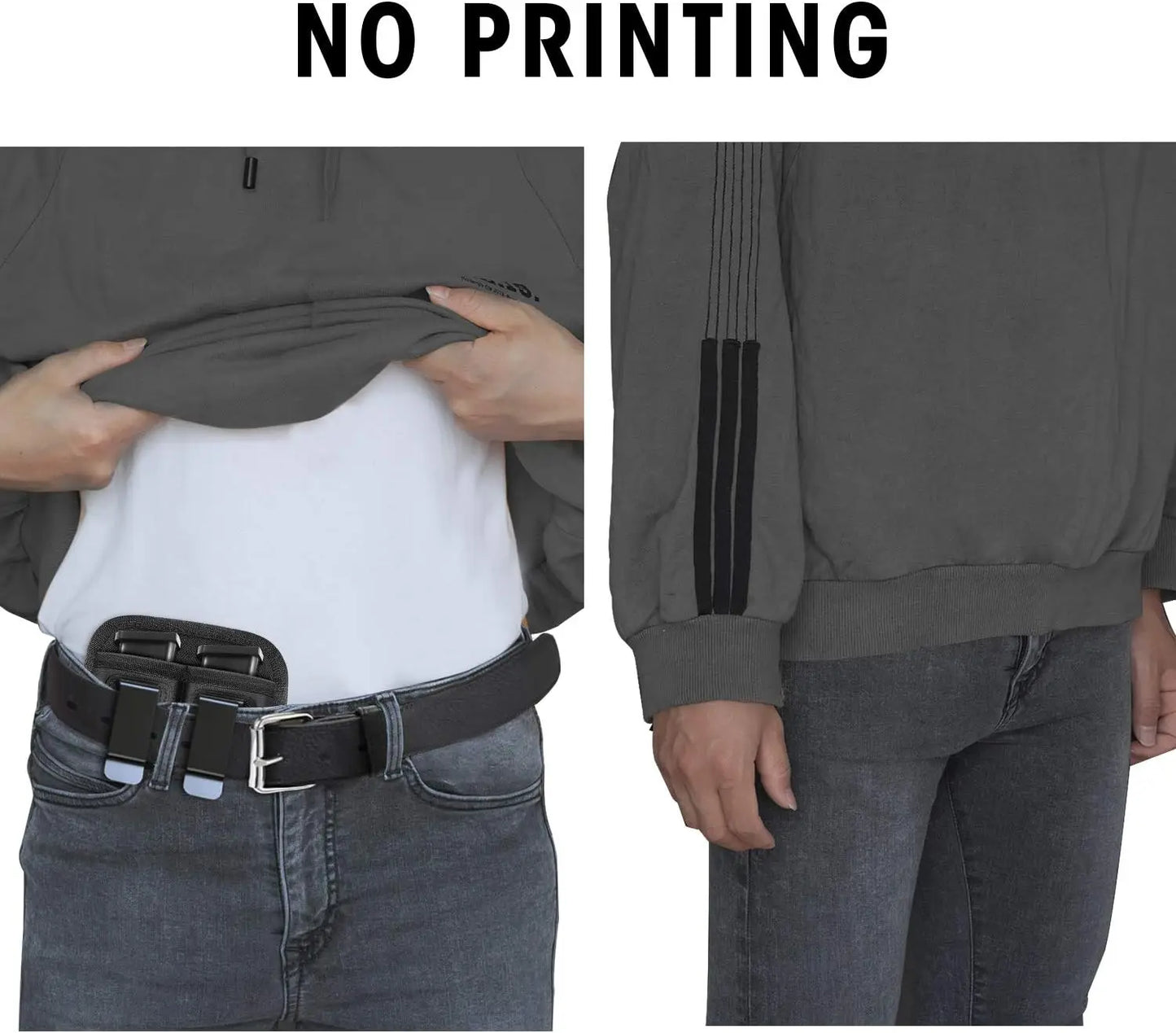 Inside Waist Band Single/Double Magazine Pouch for 9mm .40 .45 .380 .357