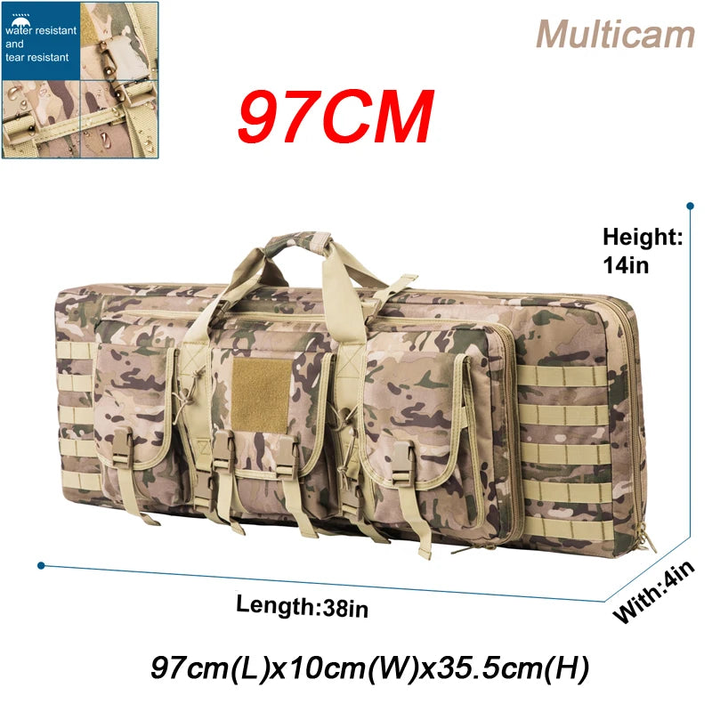 32 38 42 inch Double Rifle Case Tactical Gun Case Rifle & Pistol
