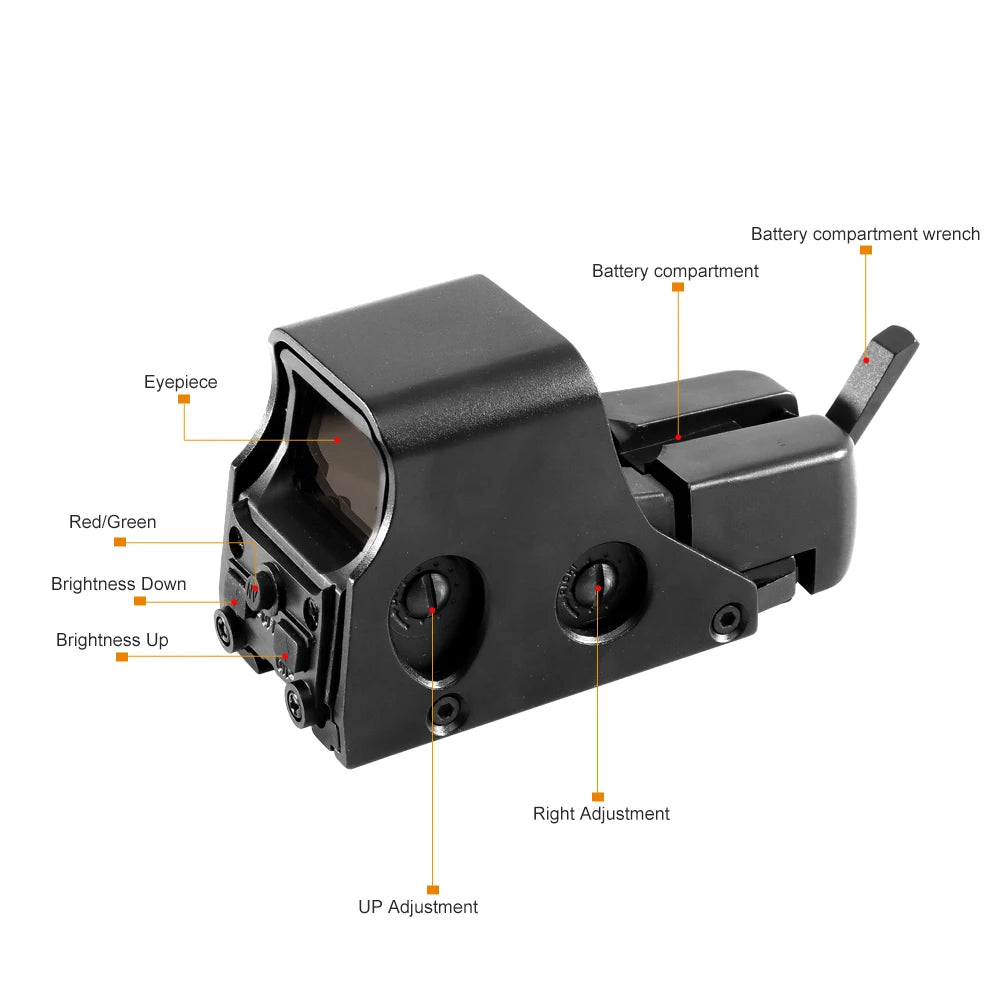 551 552 553 558 Red Green Dot Holographic Scope