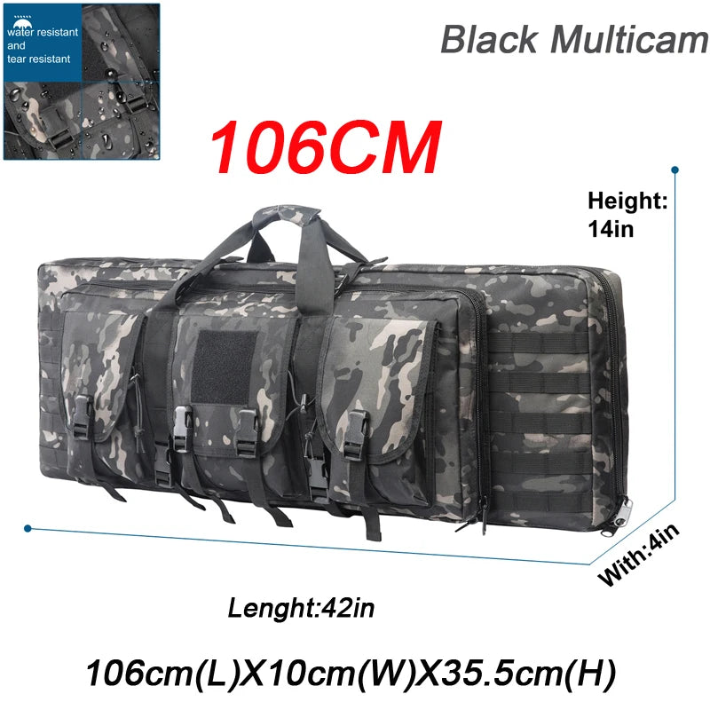 32 38 42 inch Double Rifle Case Tactical Gun Case Rifle & Pistol
