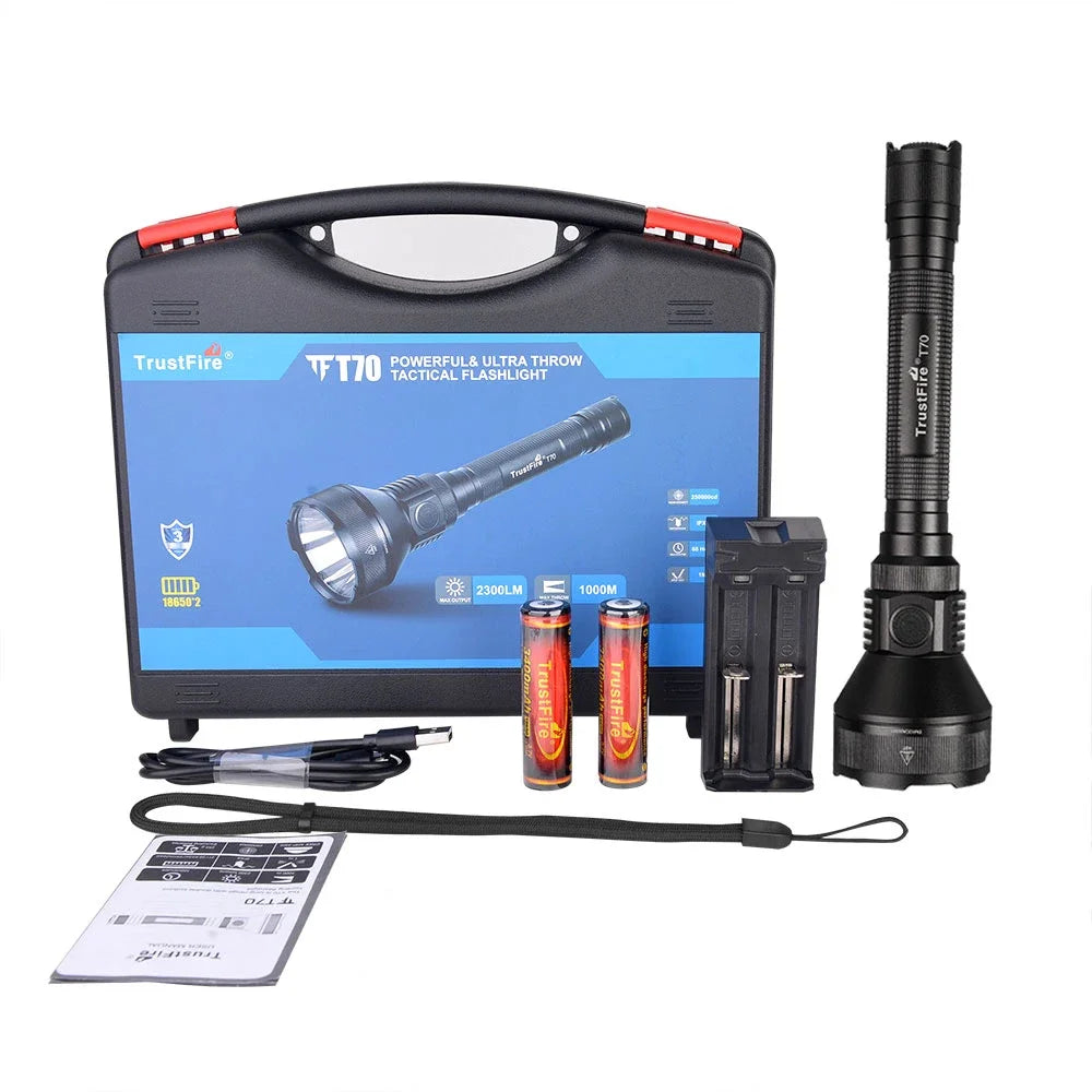 Trustfire T70 Rechargeable Flashlight