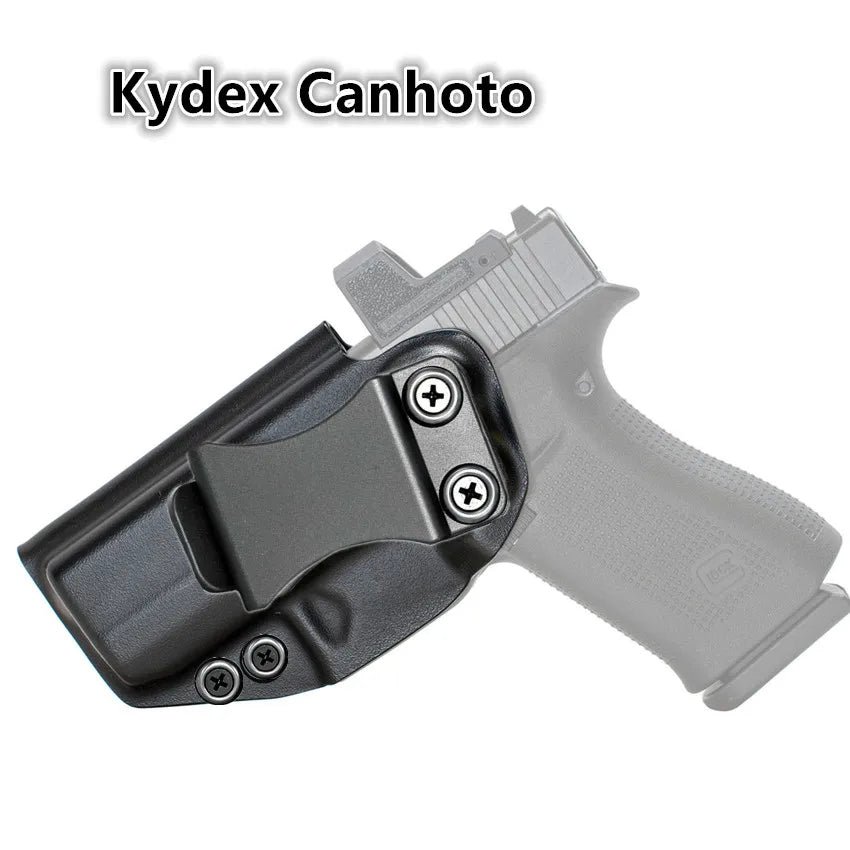 Kydex Inside Waistband Holster Magazine Holder For Glock 43 43x with Holographic Sight