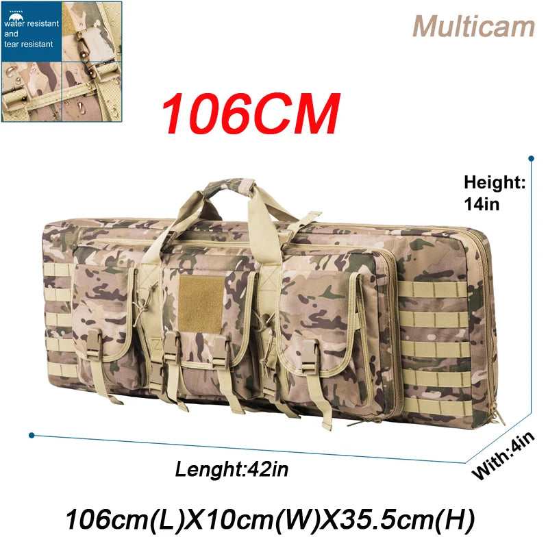 32 38 42 inch Double Rifle Case Tactical Gun Case Rifle & Pistol