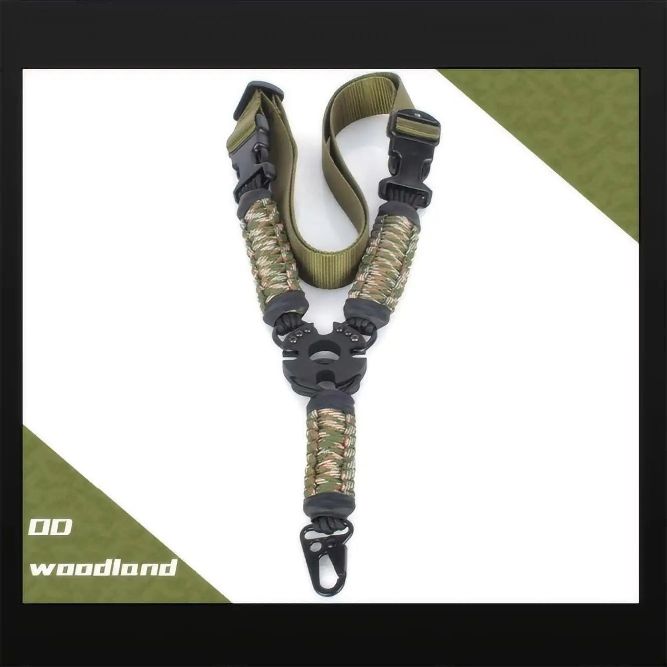 Webbed Vertical Single-point Rifle Sling