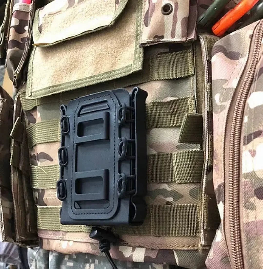 Molle Scorpion Quick Release Magazine Pouch for AK 74/47 AR-15 M4 5.56/7.62