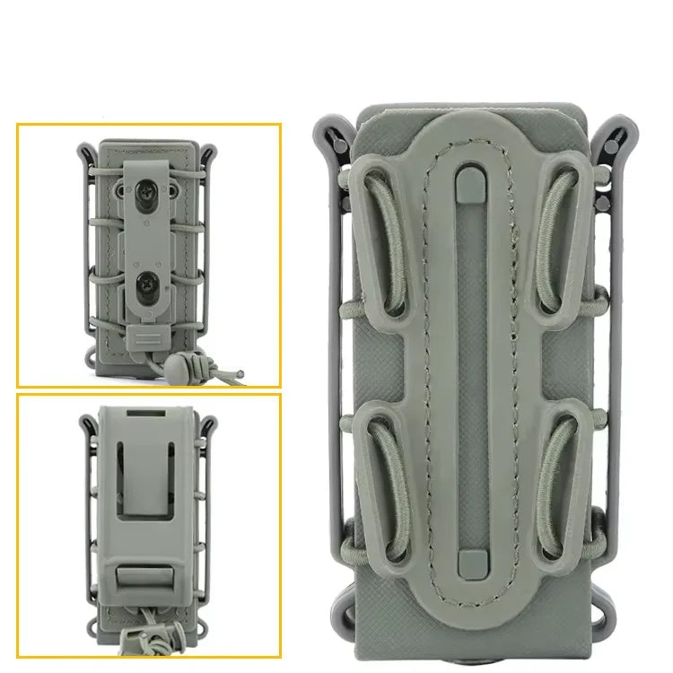 Molle Scorpion Quick Release Magazine Pouch for AK 74/47 AR-15 M4 5.56/7.62