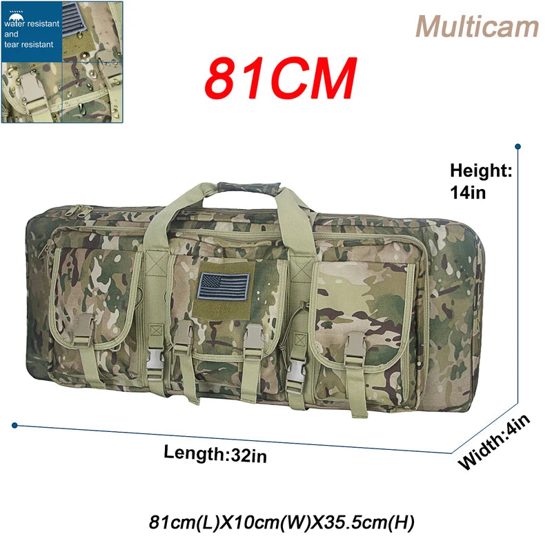 32 38 42 inch Double Rifle Case Tactical Gun Case Rifle & Pistol