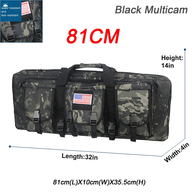 32 38 42 inch Double Rifle Case Tactical Gun Case Rifle & Pistol