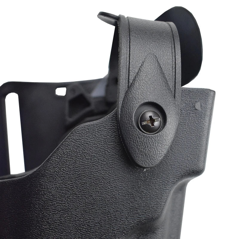 Beretta M9 92 96 Tactical Gun Belt Holster Molded For Rail Flashlight