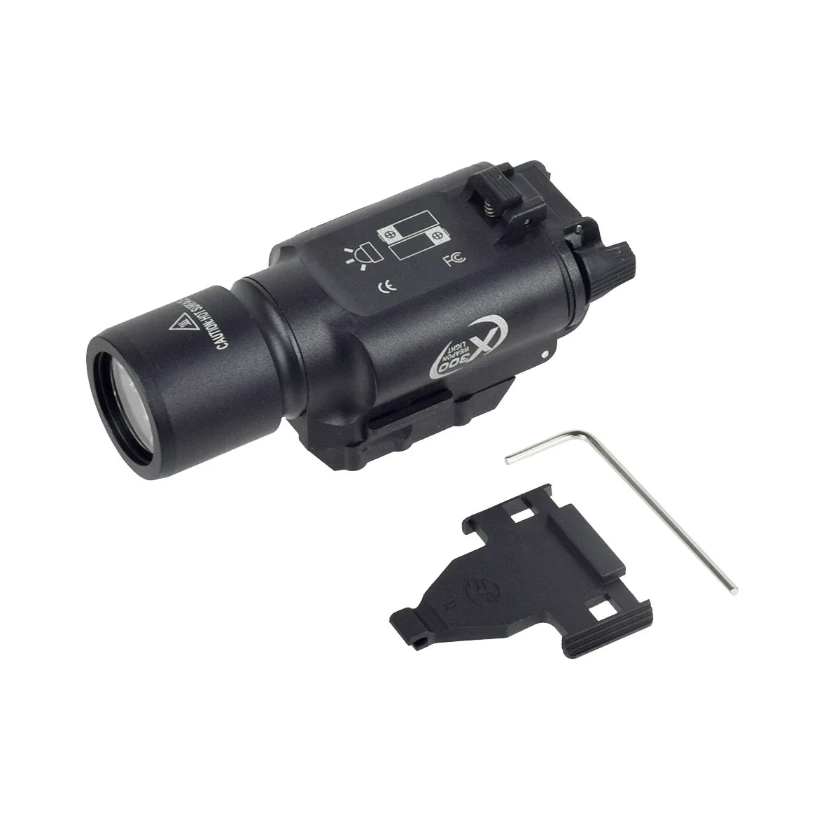 US Warehouse Tactical Surefire X300 Ultra Pistolet Pistolet X300U Pistolet SF Scout Lampe de poche pour Glock 17 19 CZ-75 Lampes d'armes