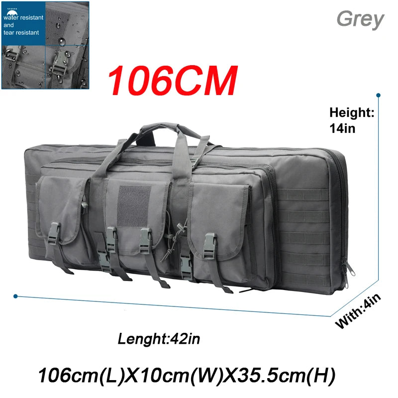 32 38 42 inch Double Rifle Case Tactical Gun Case Rifle & Pistol