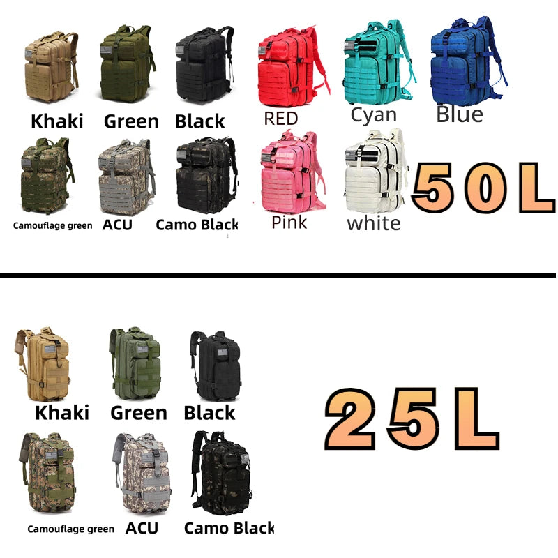 Waterproof Outdoor Rucksacks