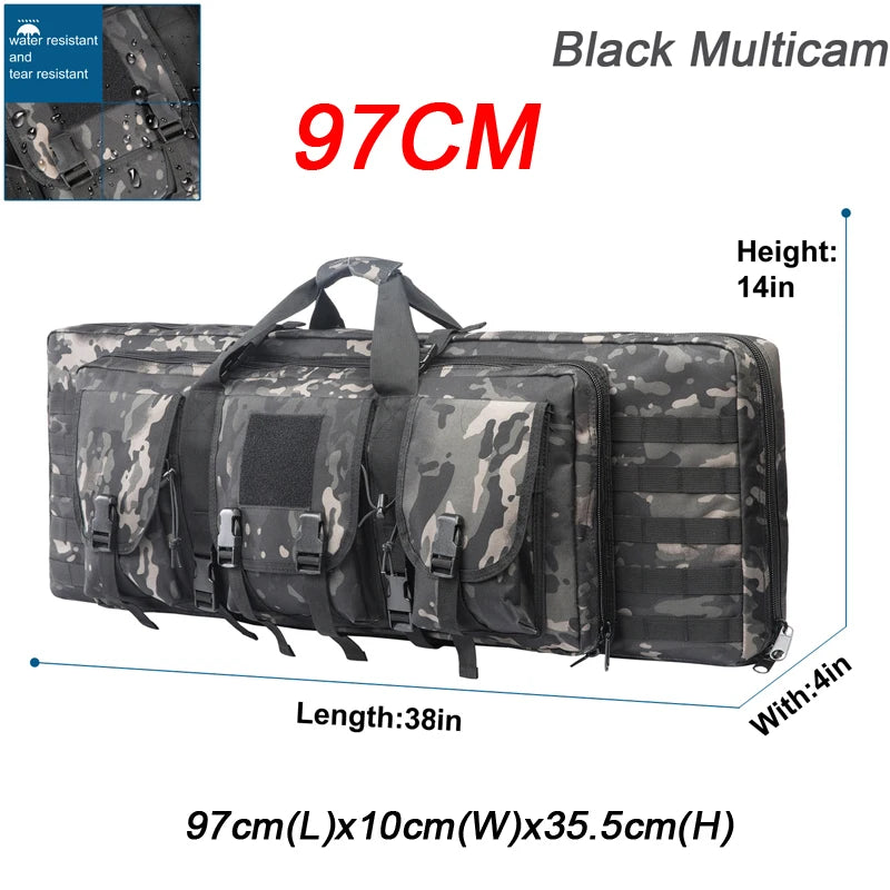 32 38 42 inch Double Rifle Case Tactical Gun Case Rifle & Pistol