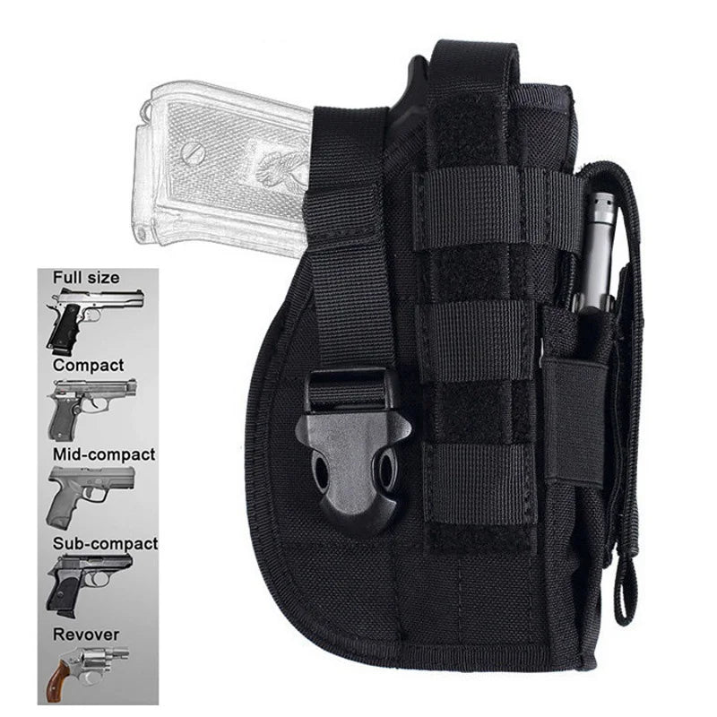 Universal Tactical Gun Holster for Glock 43X 22 CZ P-09 Beretta APX