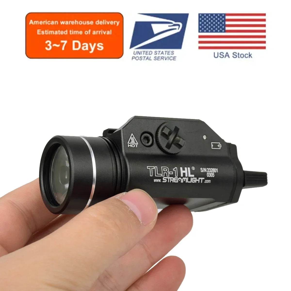 TLR 1, 7, & 8 LED Rail Mounted Tac Light