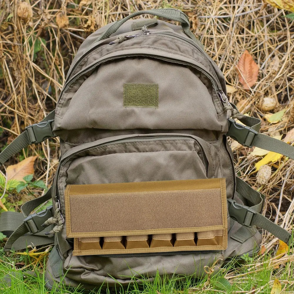 6 Magazine ammo Storage Pouch Fits 9mm .40 .45 Mag