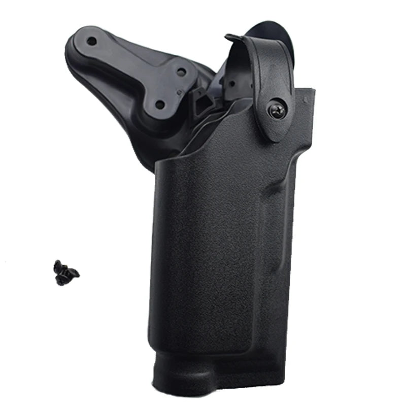 Beretta M9 92 96 Tactical Gun Belt Holster Molded For Rail Flashlight