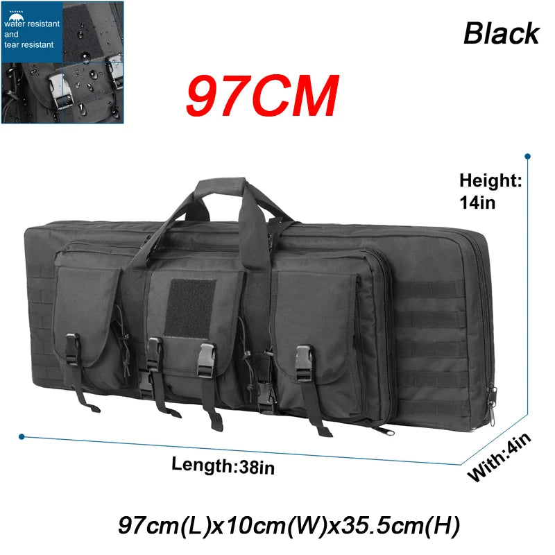 32 38 42 inch Double Rifle Case Tactical Gun Case Rifle & Pistol