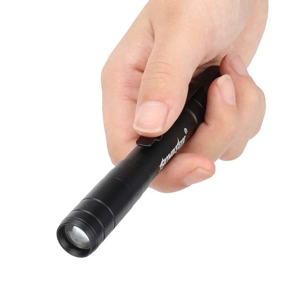 Yellow/ White Dual Light Mini Pen for Self Defense