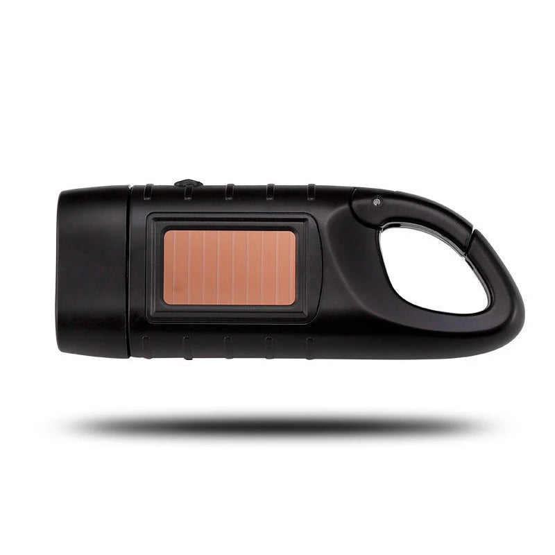Solar Hand Crank Flashlight