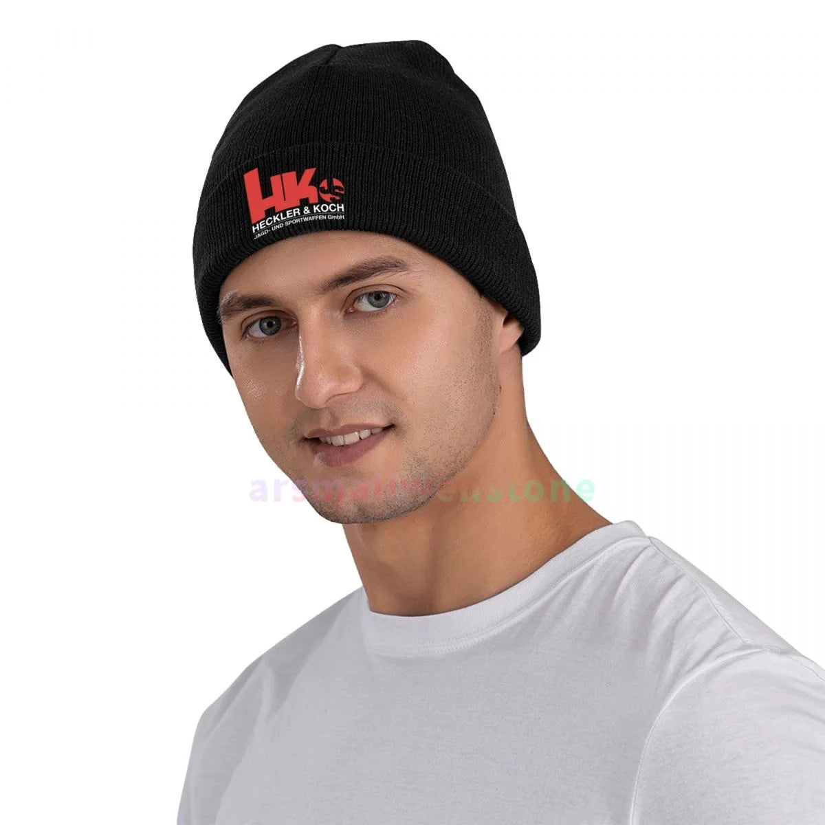 Heckler Koch Firearms HK Knitted Hat for Women and Men