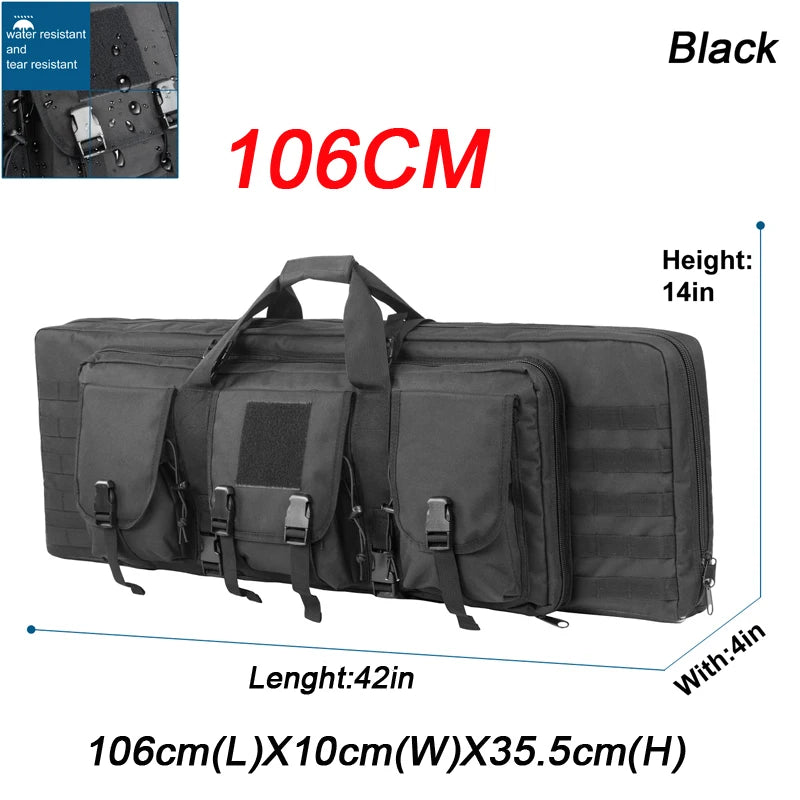32 38 42 inch Double Rifle Case Tactical Gun Case Rifle & Pistol