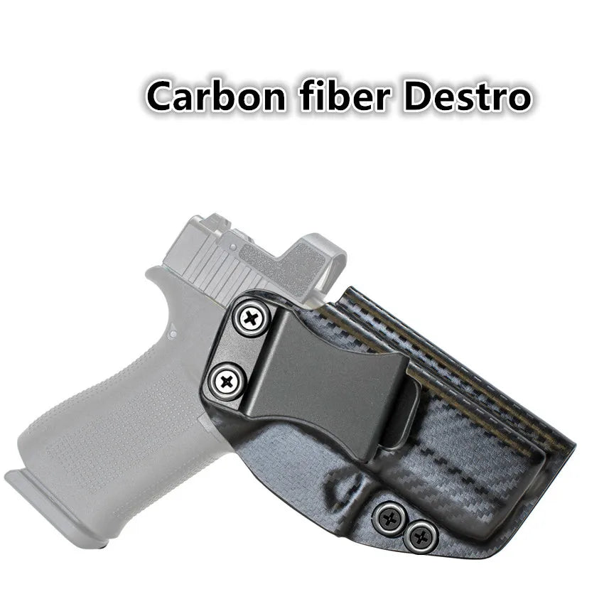Kydex Inside Waistband Holster Magazine Holder For Glock 43 43x with Holographic Sight