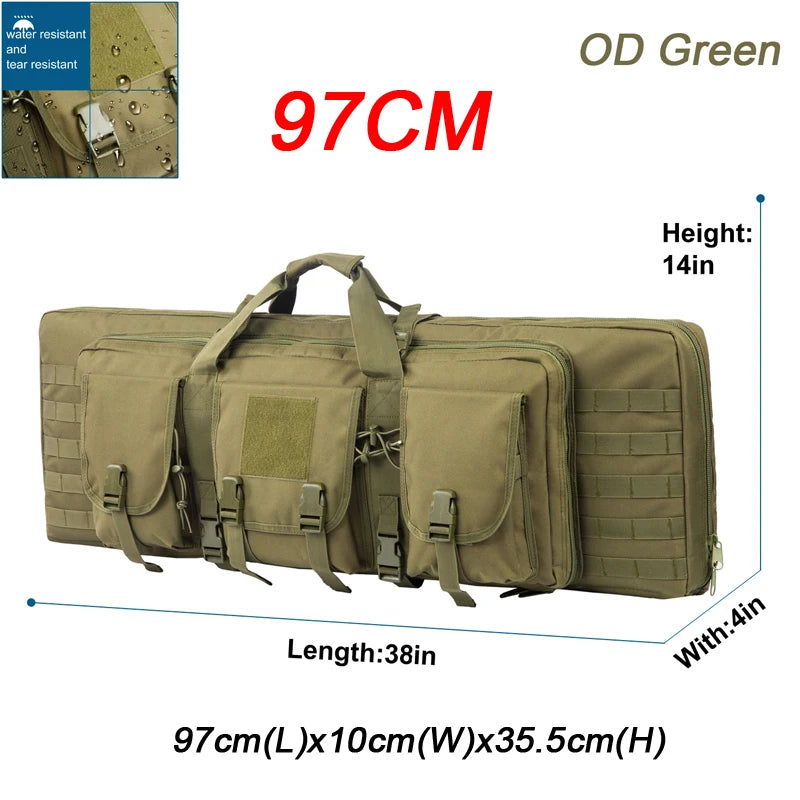 32 38 42 inch Double Rifle Case Tactical Gun Case Rifle & Pistol