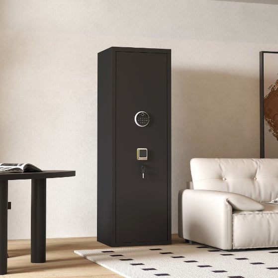 Heavy Duty Biometric Gun Safe With Adjustable Stand