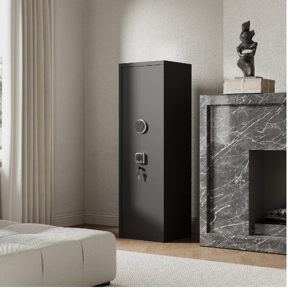 Heavy Duty Biometric Gun Safe With Adjustable Stand
