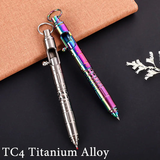 Stylo d'autodéfense en titane de haute qualité