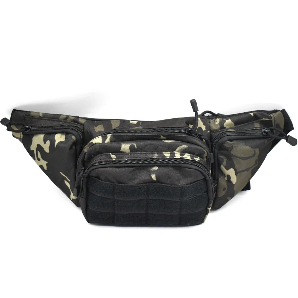 Tactical Pistol Fanny Pack with Magazine Pouch Holder for Glock 17 19 Beretta M9 Sig Sauer